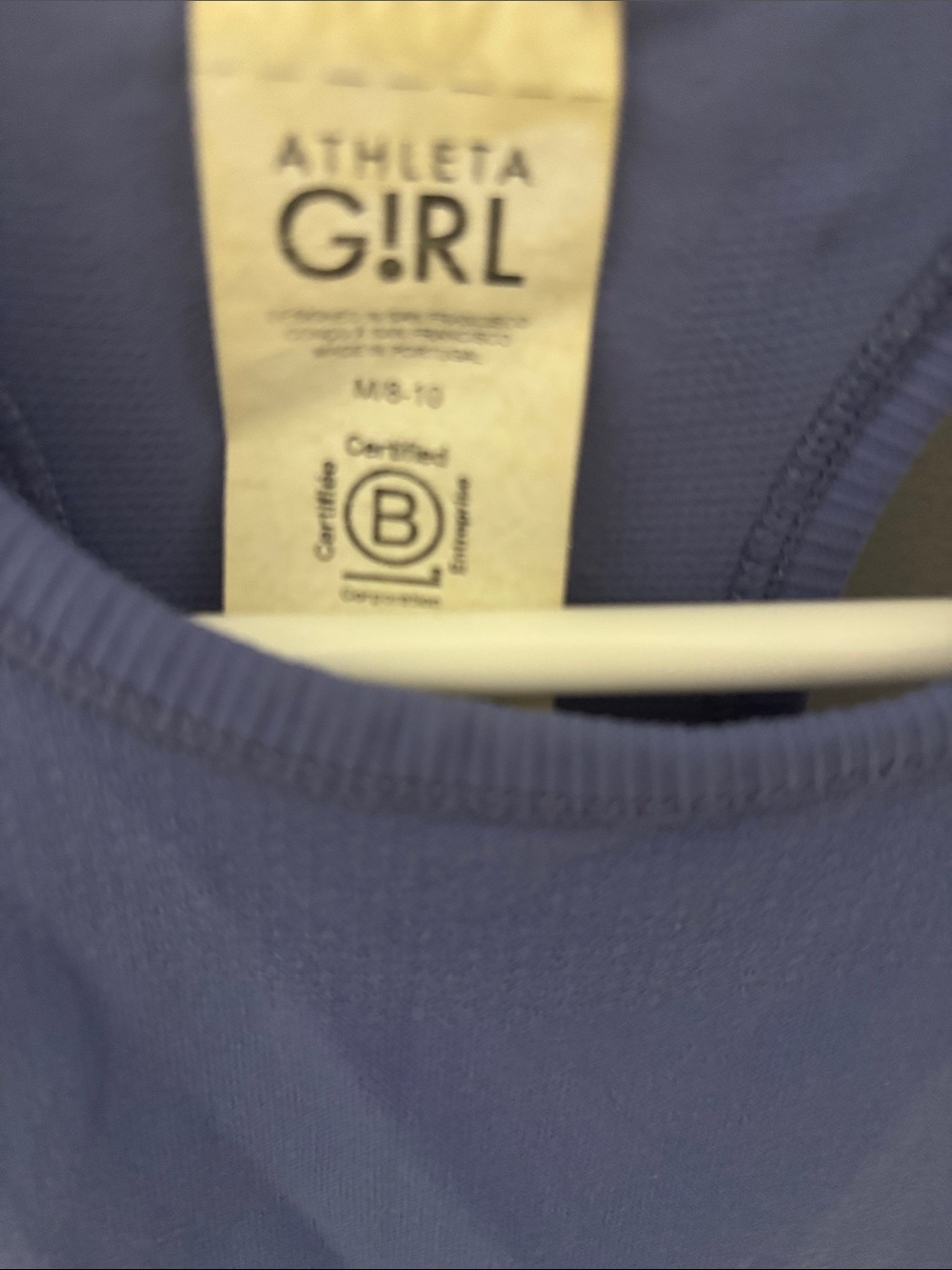 Athleta Purple-Blue Racerback Performance Tank - Picture 2 of 3